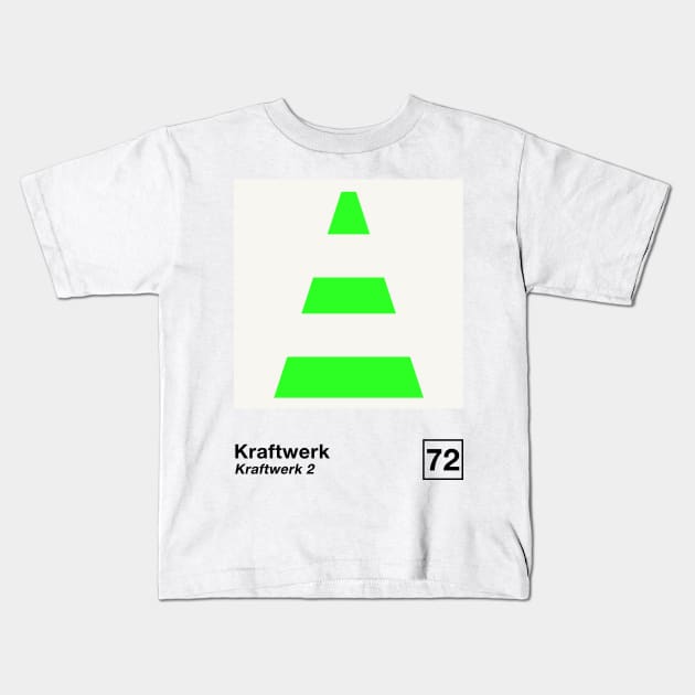 Kraftwerk / Minimalist Style Poster Artwork Design Kids T-Shirt by saudade